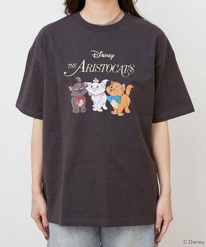 ディズニー（迪士尼） マリー 印花Tシャツ