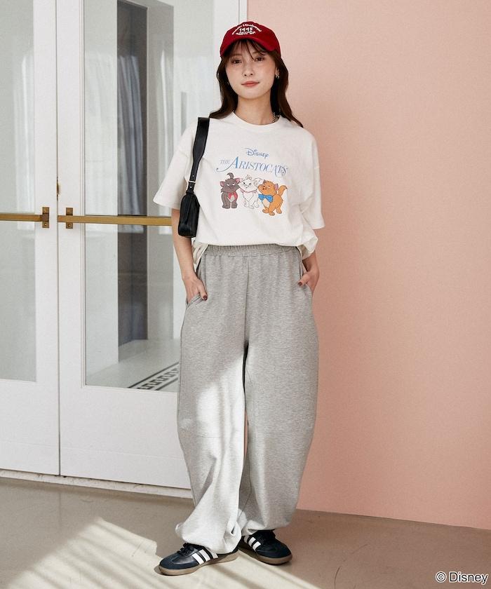 ディズニー（迪士尼） マリー 印花Tシャツ