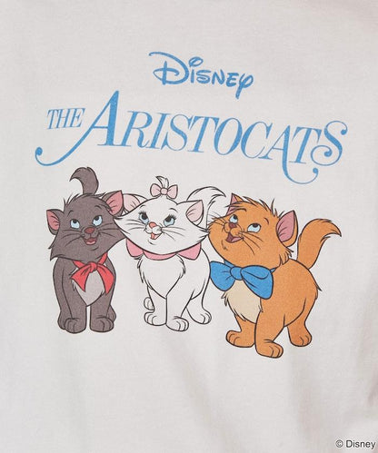 ディズニー（迪士尼） マリー 印花Tシャツ