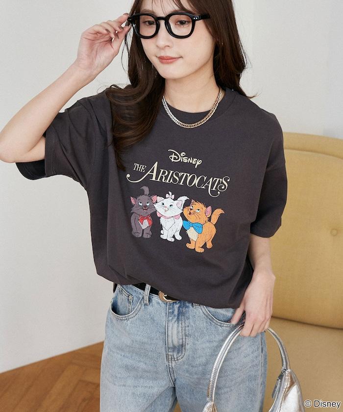 ディズニー（迪士尼） マリー 印花Tシャツ