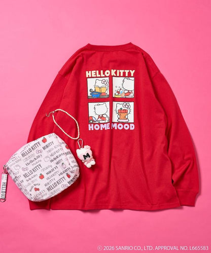 HELLO KITTY（凱蒂貓） 家居氛圍系列 長袖T恤