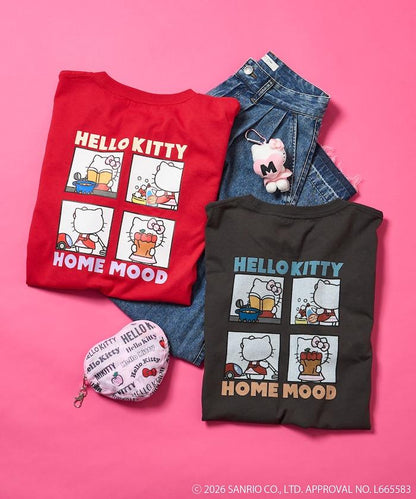 HELLO KITTY（凱蒂貓） 家居氛圍系列 長袖T恤