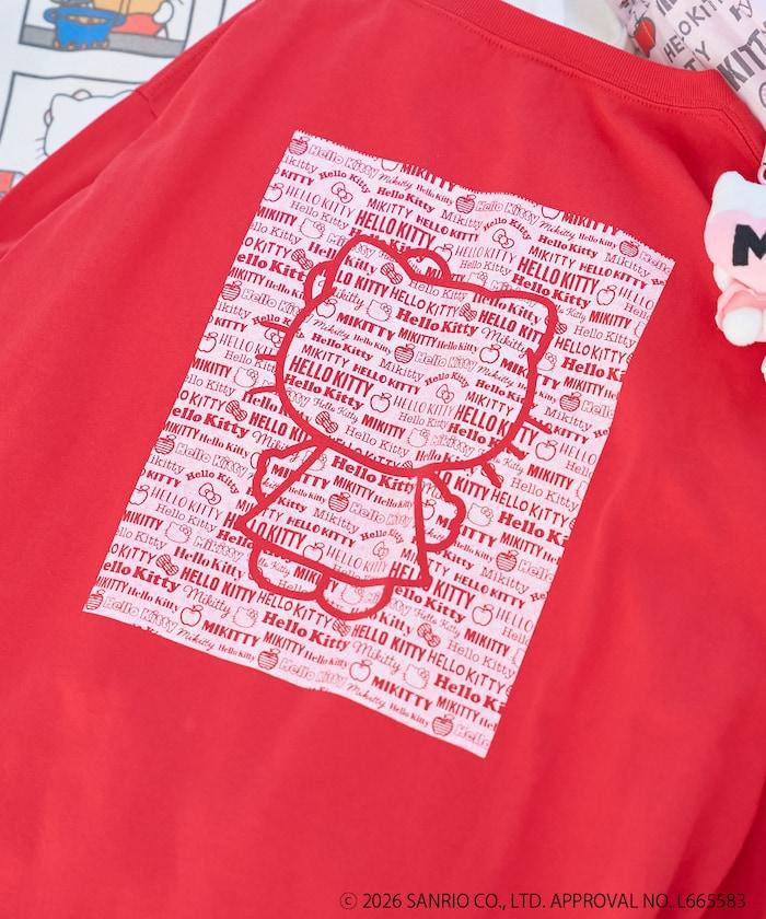 HELLO KITTY（凱蒂貓） 全印花 長袖T恤