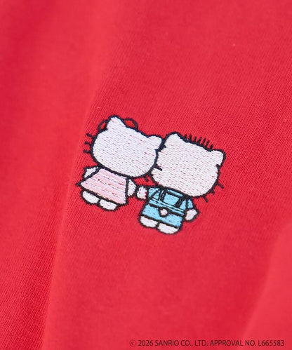 HELLO KITTY（凱蒂貓） 全印花 長袖T恤