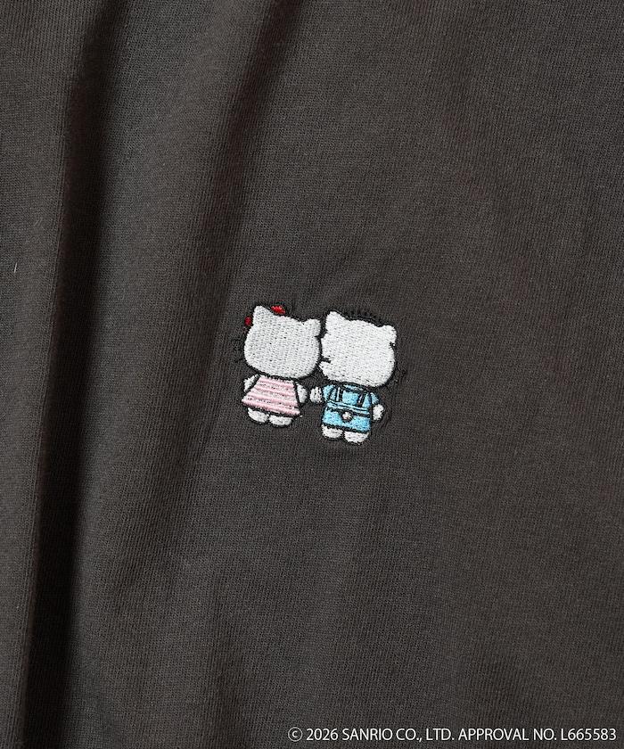 HELLO KITTY（凱蒂貓） 全印花 長袖T恤