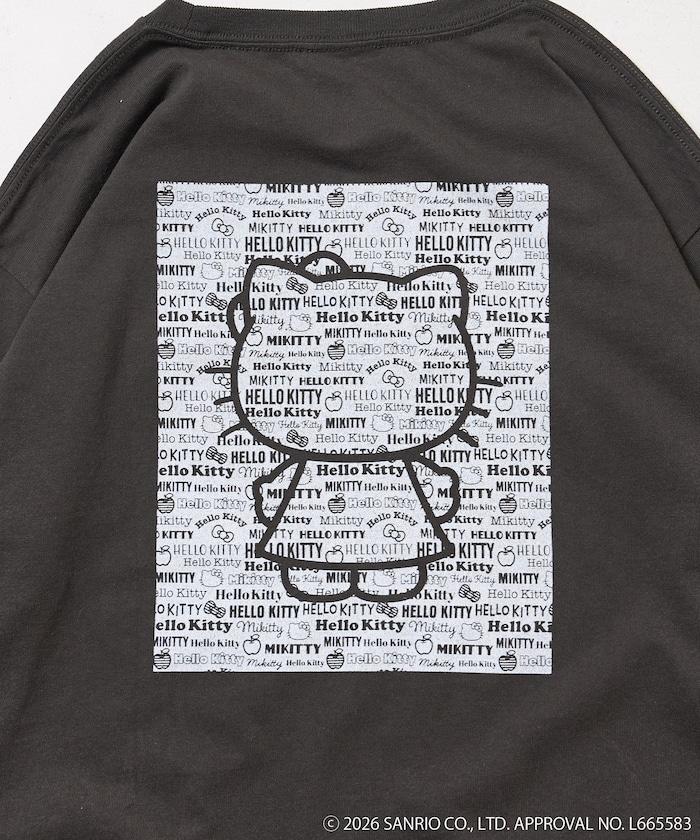 HELLO KITTY（凱蒂貓） 全印花 長袖T恤
