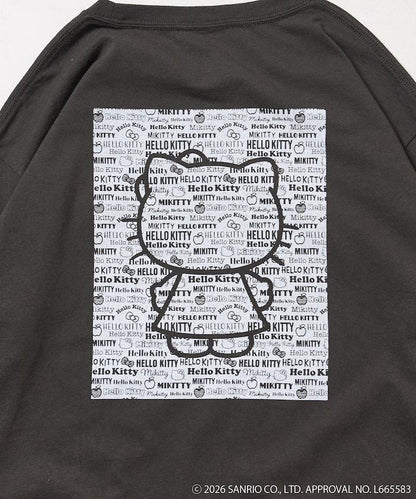 HELLO KITTY（凱蒂貓） 全印花 長袖T恤