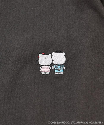 HELLO KITTY（凱蒂貓） 全印花 長袖T恤