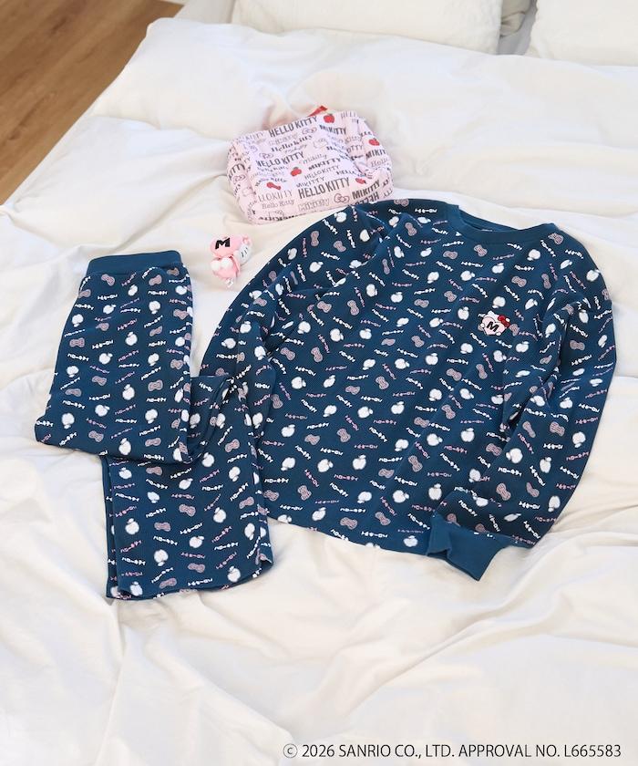 HELLO KITTY（凱蒂貓） 滿版印花 家居服