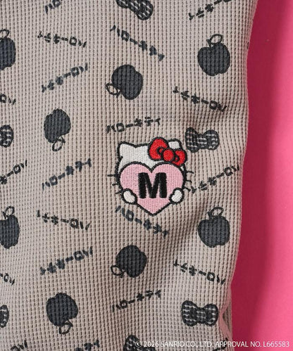 HELLO KITTY（凱蒂貓） 滿版印花 家居服
