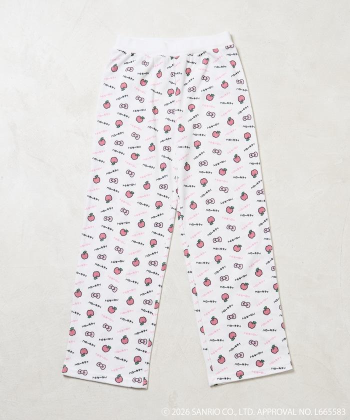 HELLO KITTY（凱蒂貓） 滿版印花 家居服