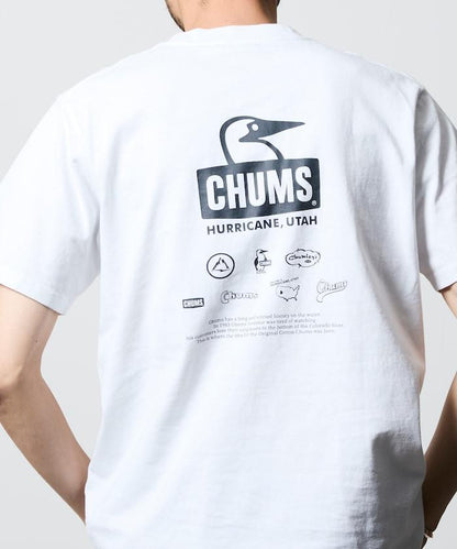 CHUMS×FREAK'S STORE  歷史背部印花 圓領T恤