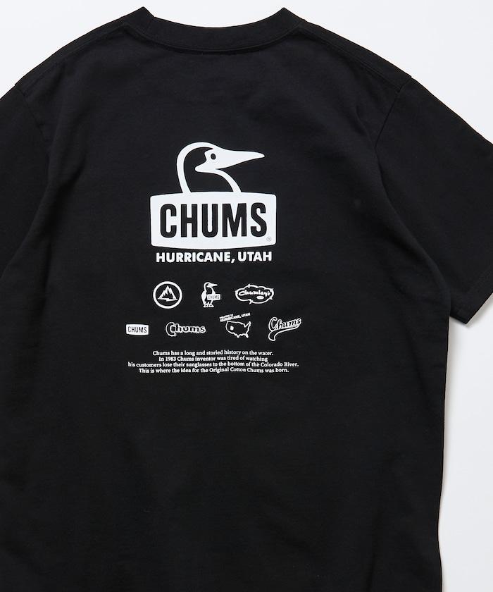 CHUMS×FREAK'S STORE  歷史背部印花 圓領T恤