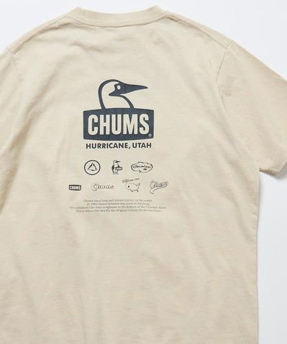 CHUMS×FREAK'S STORE  歷史背部印花 圓領T恤