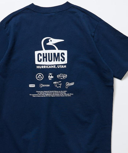 CHUMS×FREAK'S STORE  歷史背部印花 圓領T恤