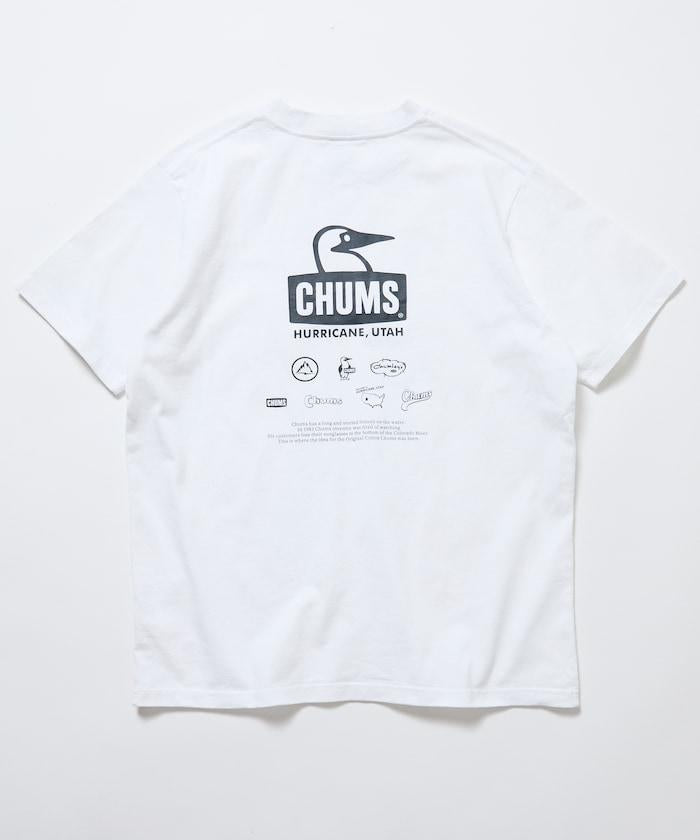 CHUMS×FREAK'S STORE  歷史背部印花 圓領T恤