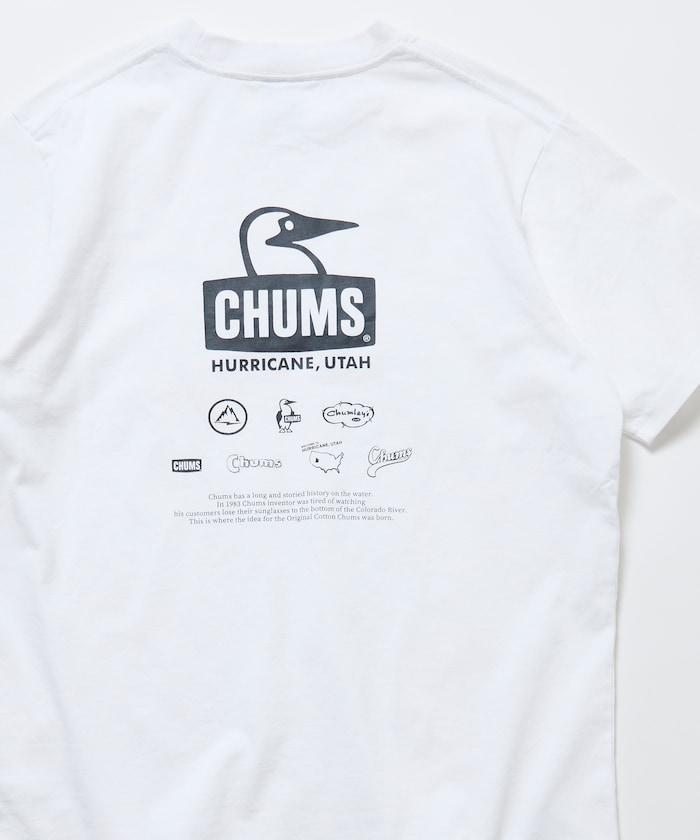 CHUMS×FREAK'S STORE  歷史背部印花 圓領T恤