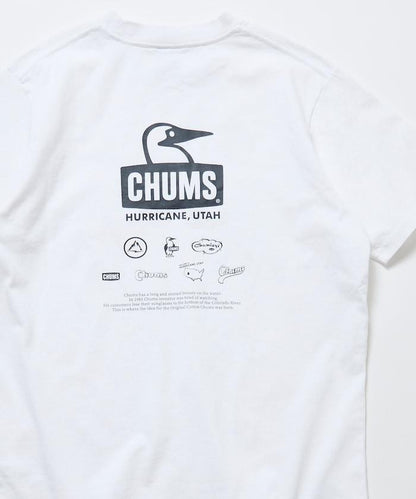 CHUMS×FREAK'S STORE  歷史背部印花 圓領T恤