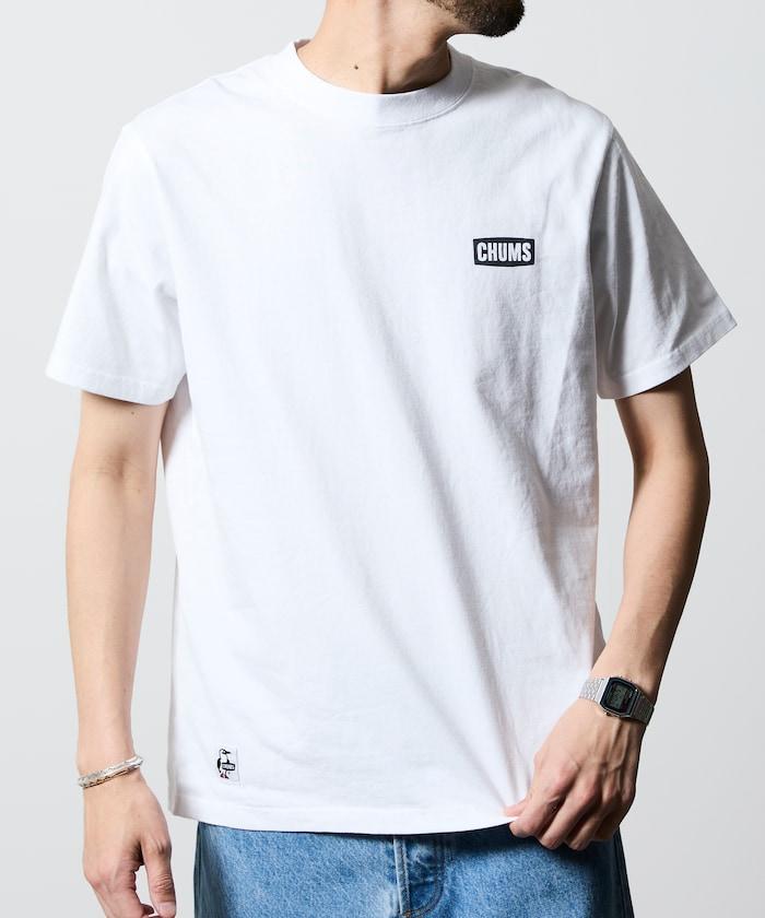 CHUMS×FREAK'S STORE  歷史背部印花 圓領T恤