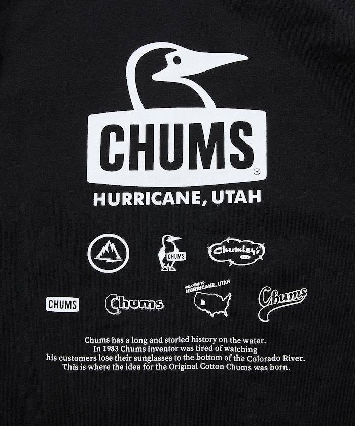 CHUMS×FREAK'S STORE  歷史背部印花 圓領T恤