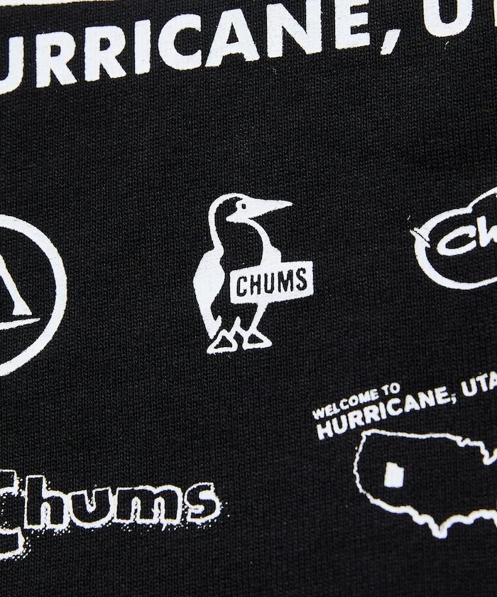 CHUMS×FREAK'S STORE  歷史背部印花 圓領T恤