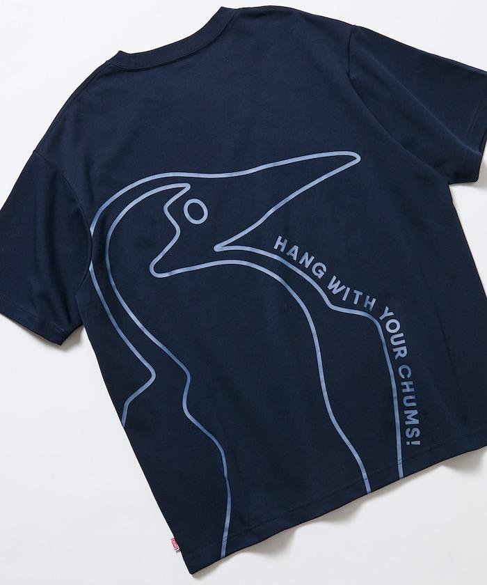 CHUMS×FREAK'S STORE 特別款 大Booby Bird背部印花 圓領T恤