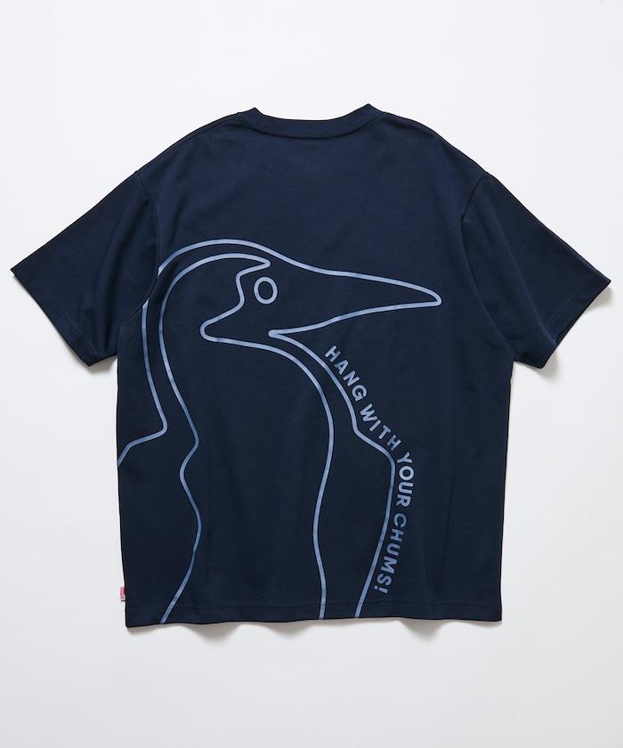 CHUMS×FREAK'S STORE 特別款 大Booby Bird背部印花 圓領T恤