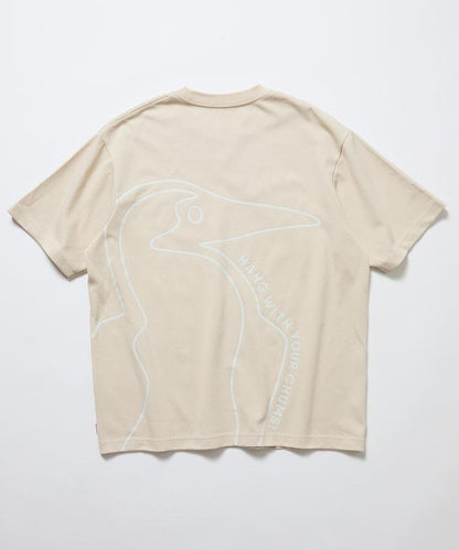 CHUMS×FREAK'S STORE 特別款 大Booby Bird背部印花 圓領T恤