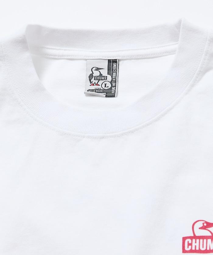 CHUMS×FREAK'S STORE 特別款 背部印花 貓圖案 圓領T恤