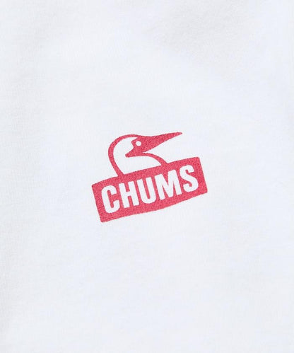 CHUMS×FREAK'S STORE 特別款 背部印花 貓圖案 圓領T恤