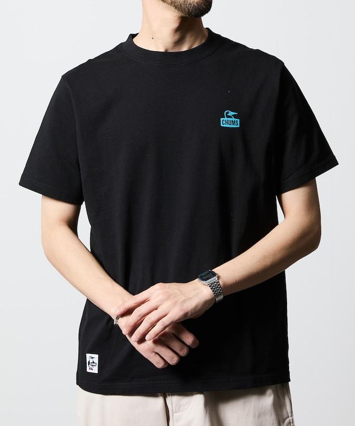 CHUMS×FREAK'S STORE 特別款 背部印花 貓圖案 圓領T恤