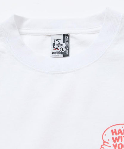 CHUMS×FREAK'S STORE 聯名 Booby鳥後背印花漢堡圖案 圓領T恤