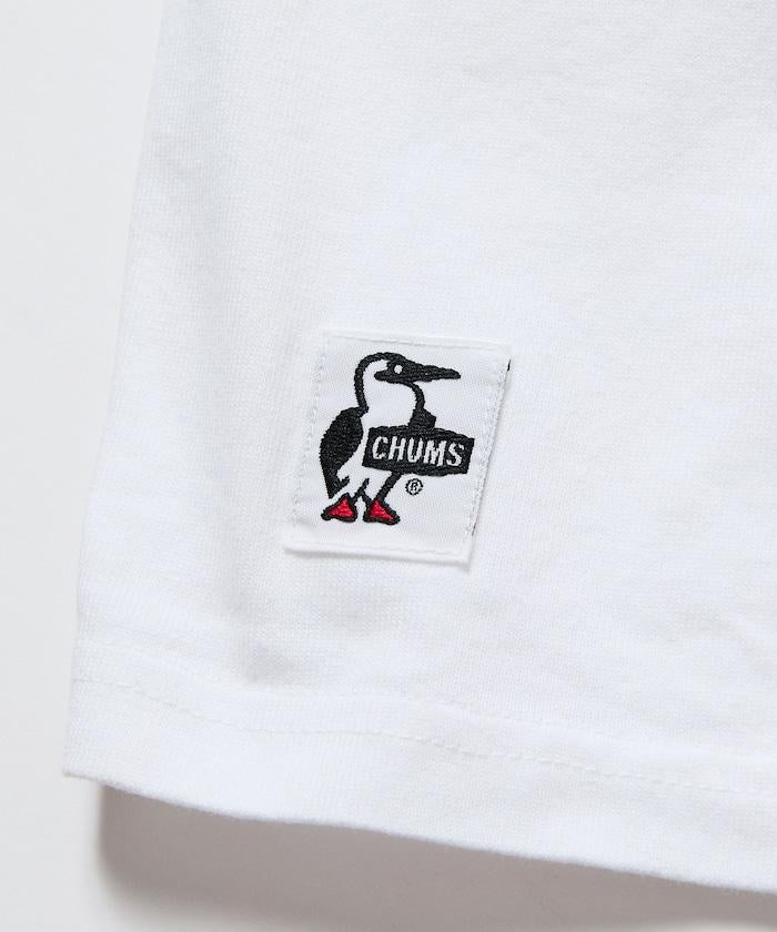 CHUMS×FREAK'S STORE 聯名 Booby鳥後背印花漢堡圖案 圓領T恤