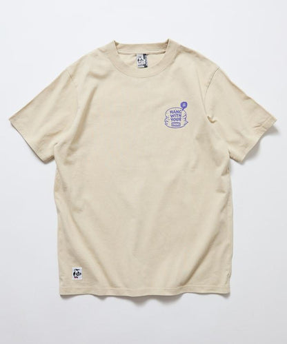 CHUMS×FREAK'S STORE 聯名 Booby鳥後背印花漢堡圖案 圓領T恤