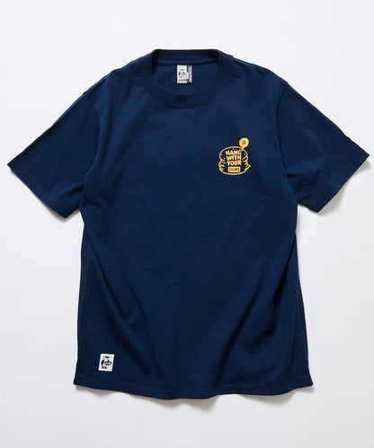 CHUMS×FREAK'S STORE 聯名 Booby鳥後背印花漢堡圖案 圓領T恤