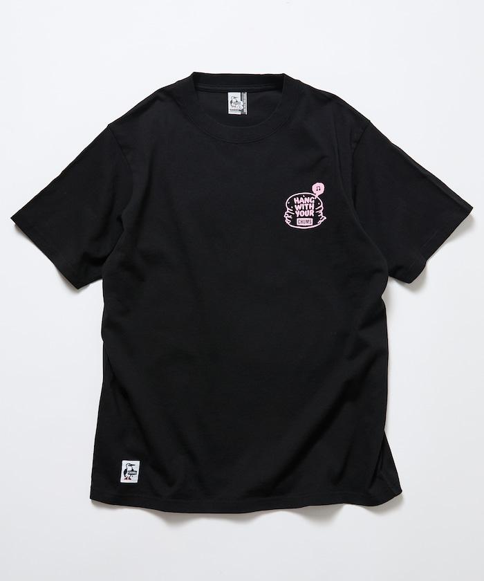CHUMS×FREAK'S STORE 聯名 Booby鳥後背印花漢堡圖案 圓領T恤