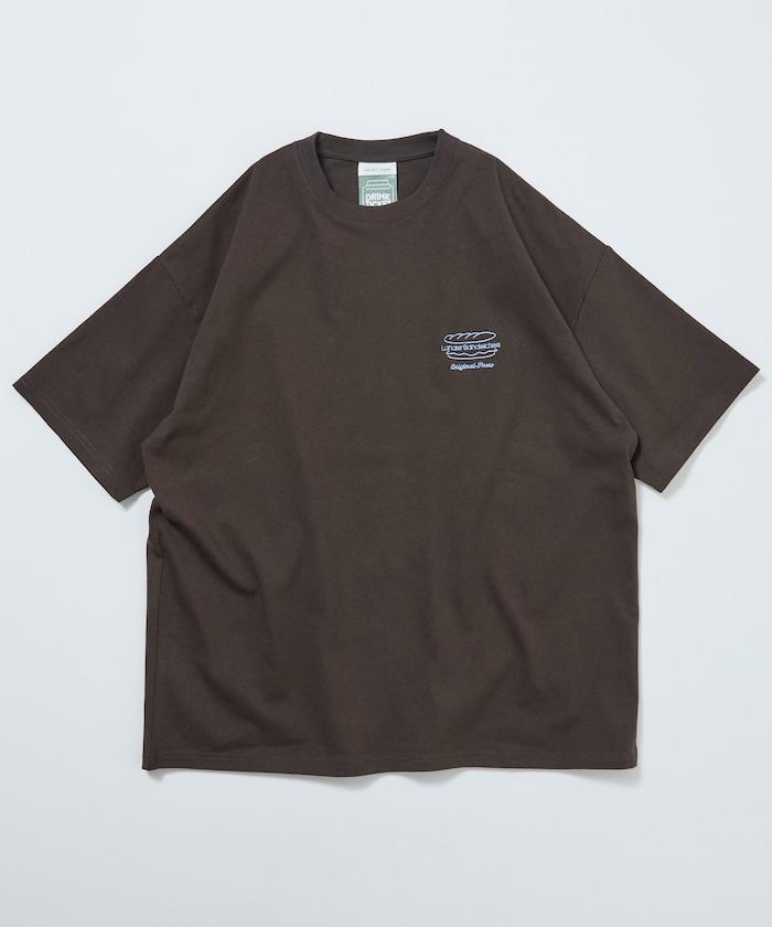 LANDER SANDWICHES×FREAK'S STORE ランダー 聯名 寬鬆版型 背部印花 圓領T恤