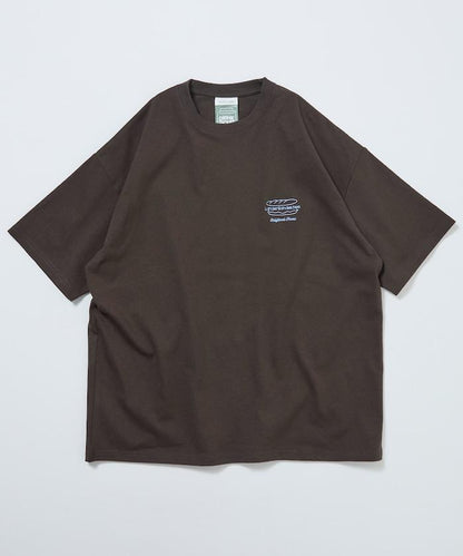 LANDER SANDWICHES×FREAK'S STORE ランダー 聯名 寬鬆版型 背部印花 圓領T恤