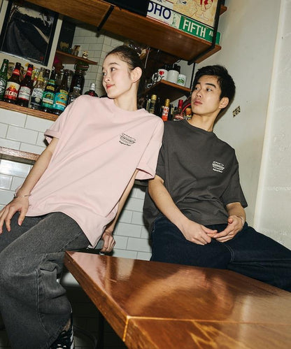 LANDER SANDWICHES×FREAK'S STORE ランダー 聯名 寬鬆版型 背部印花 圓領T恤