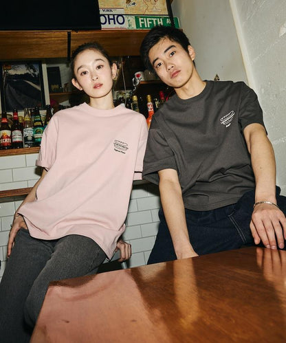 LANDER SANDWICHES×FREAK'S STORE ランダー 聯名 寬鬆版型 背部印花 圓領T恤