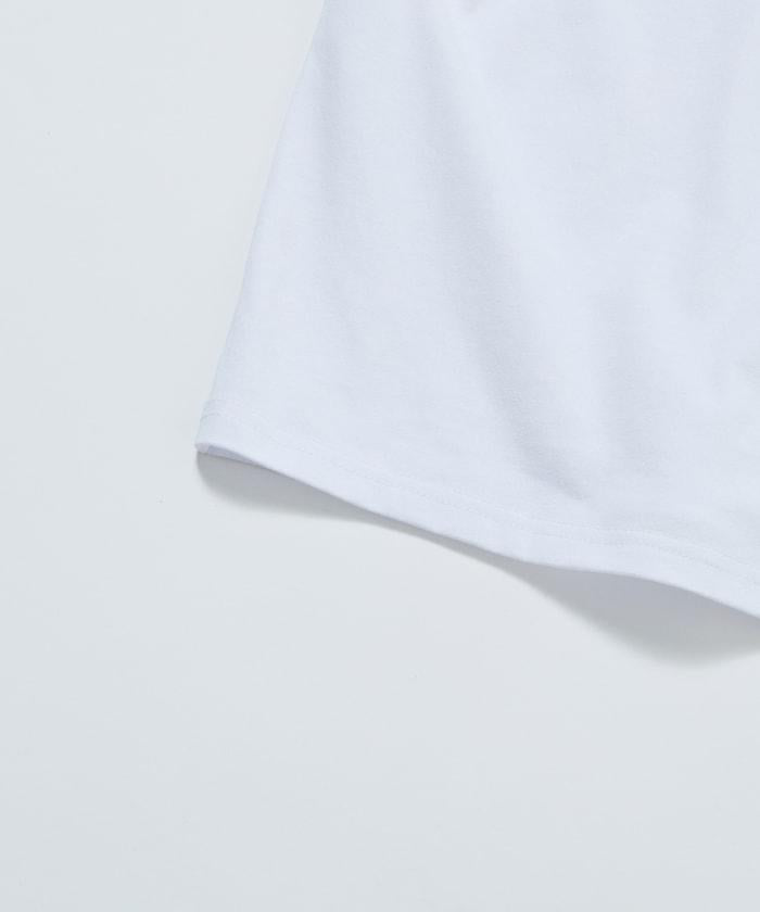 LANDER SANDWICHES×FREAK'S STORE ランダー 聯名 寬鬆版型 背部印花 圓領T恤