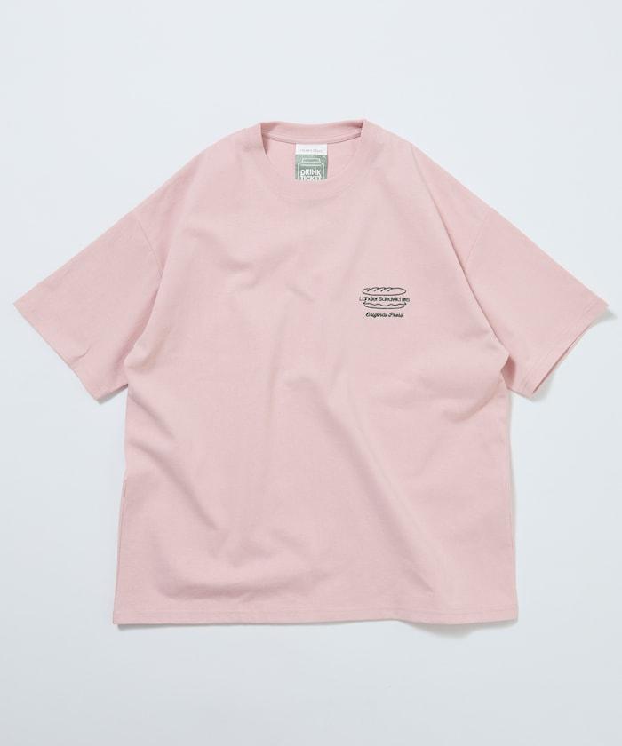 LANDER SANDWICHES×FREAK'S STORE ランダー 聯名 寬鬆版型 背部印花 圓領T恤