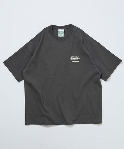 LANDER SANDWICHES×FREAK'S STORE ランダー 聯名 寬鬆版型 背部印花 圓領T恤