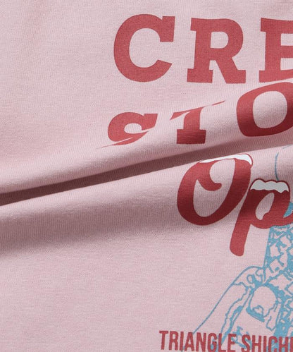 HOLIDAY ICECREAM×FREAK'S STORE  寬鬆 背部印花 圓領 T恤