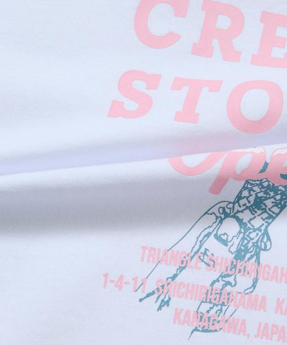 HOLIDAY ICECREAM×FREAK'S STORE  寬鬆 背部印花 圓領 T恤