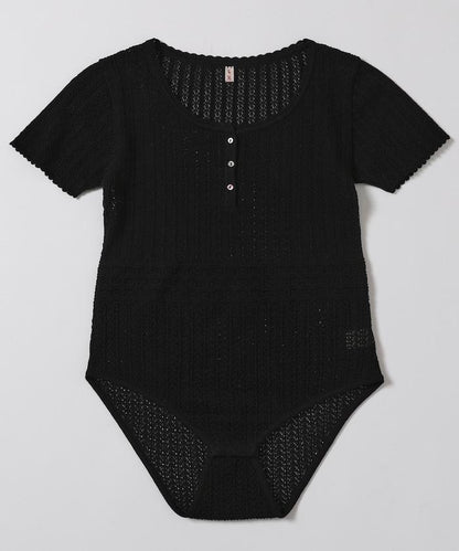 棉質針織連體衣 Knit leotard N26SS-K01