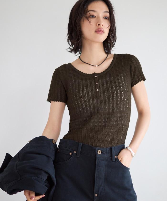 棉質針織連體衣 Knit leotard N26SS-K01