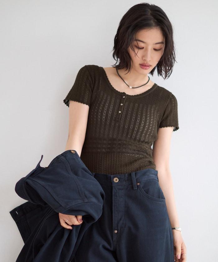 棉質針織連體衣 Knit leotard N26SS-K01