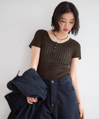 棉質針織連體衣 Knit leotard N26SS-K01