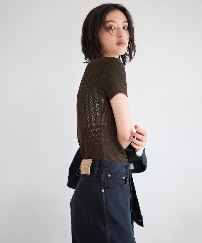 棉質針織連體衣 Knit leotard N26SS-K01